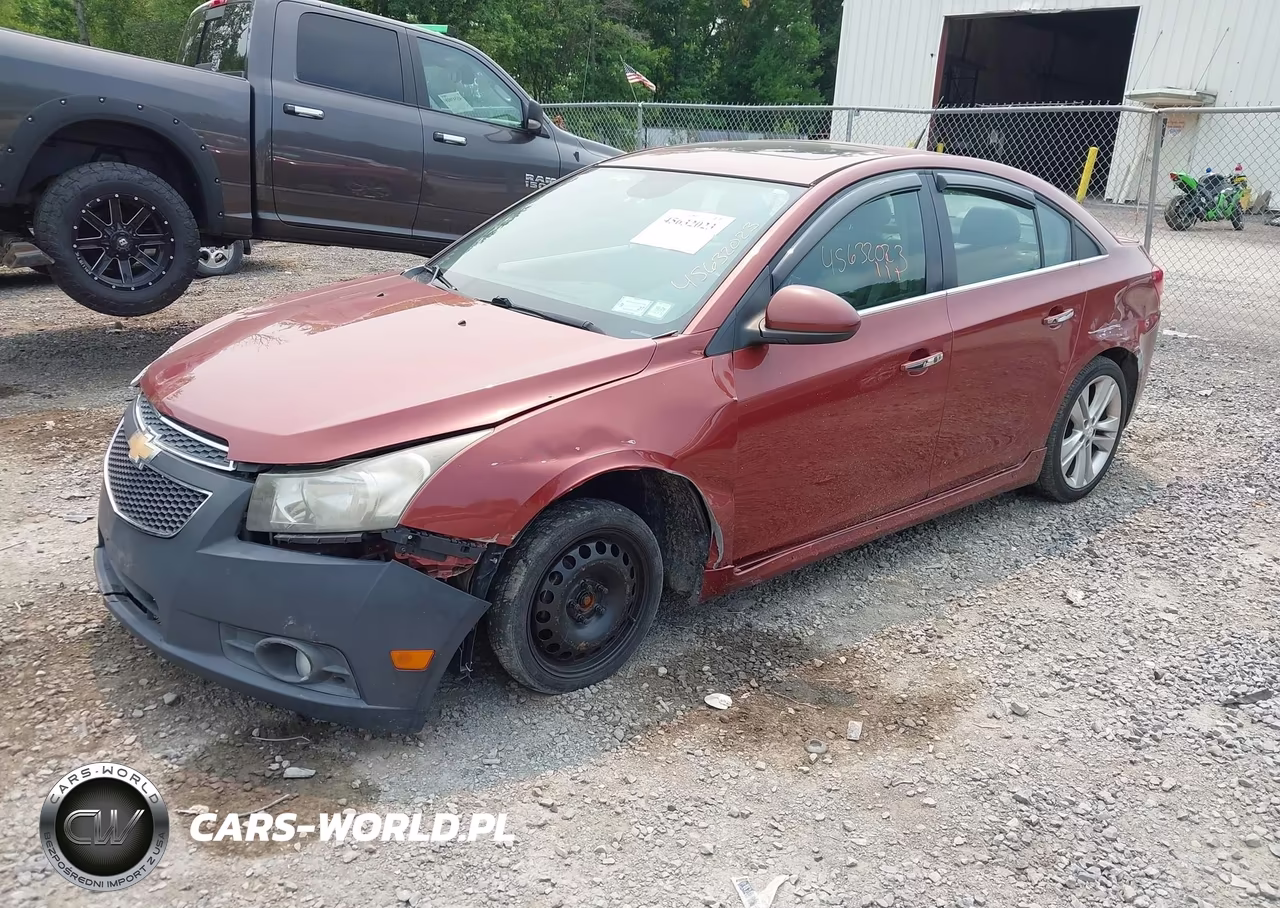 2012 Chevrolet Cruze Ltz VIN:1G1PH5SC5C7327350 - 2
