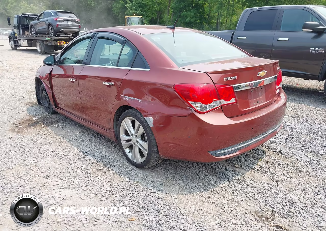 2012 Chevrolet Cruze Ltz VIN:1G1PH5SC5C7327350 - 3