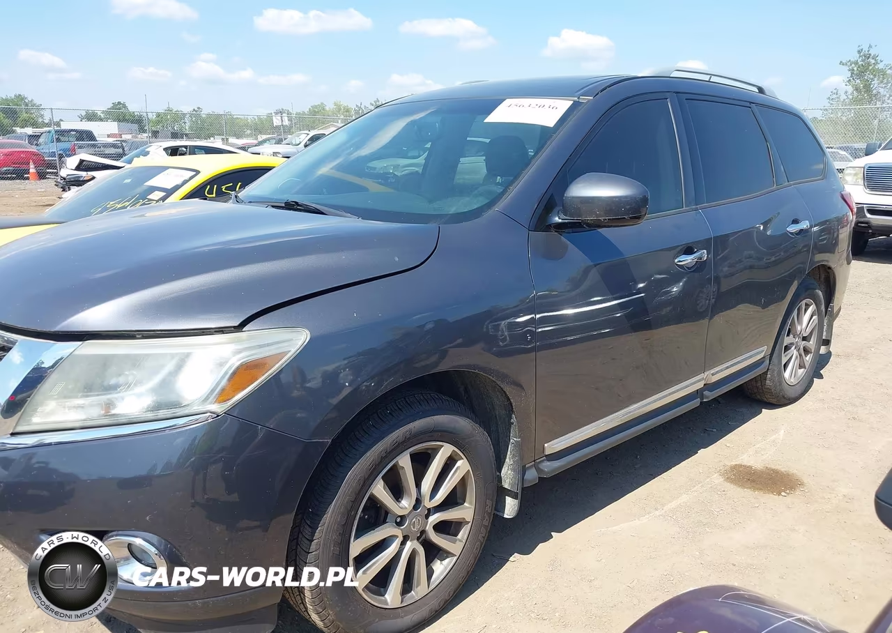 2014 Nissan Pathfinder Sl VIN:5N1AR2MM5EC734895 - 2