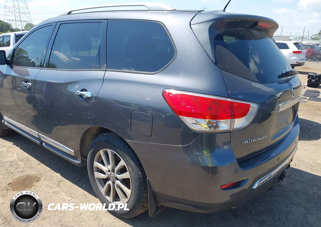 2014 Nissan Pathfinder Sl VIN:5N1AR2MM5EC734895 - 3