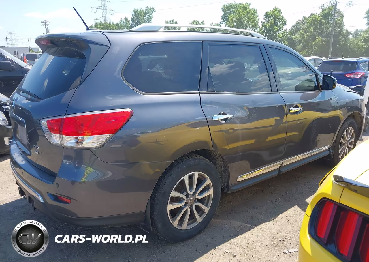 2014 Nissan Pathfinder Sl VIN:5N1AR2MM5EC734895 - 4
