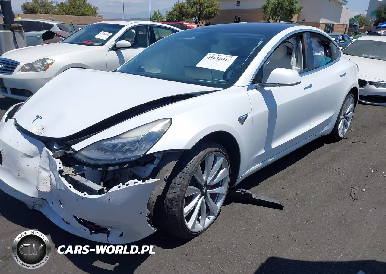 2018 Tesla Model 3 Long Range-Performance VIN:5YJ3E1EB7JF074646 - 2