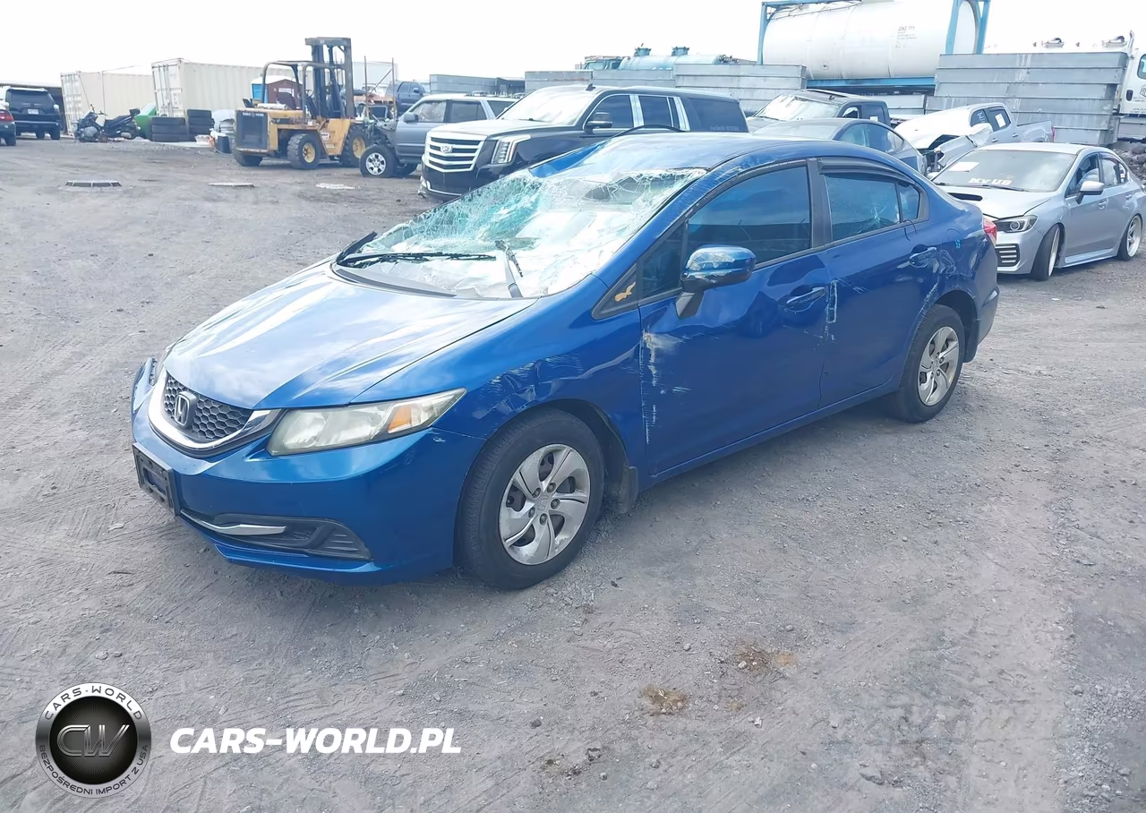 2014 Honda Civic Lx VIN:19XFB2F5XEE064807 - 2
