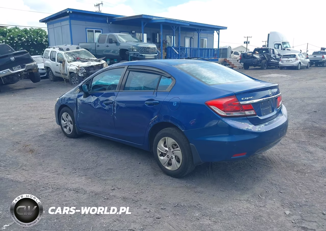 2014 Honda Civic Lx VIN:19XFB2F5XEE064807 - 3