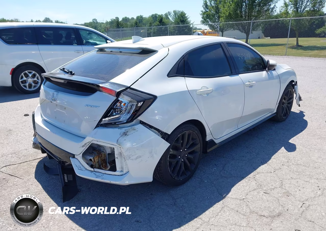 2021 Honda Civic Sport VIN:SHHFK7H41MU408615 - 4
