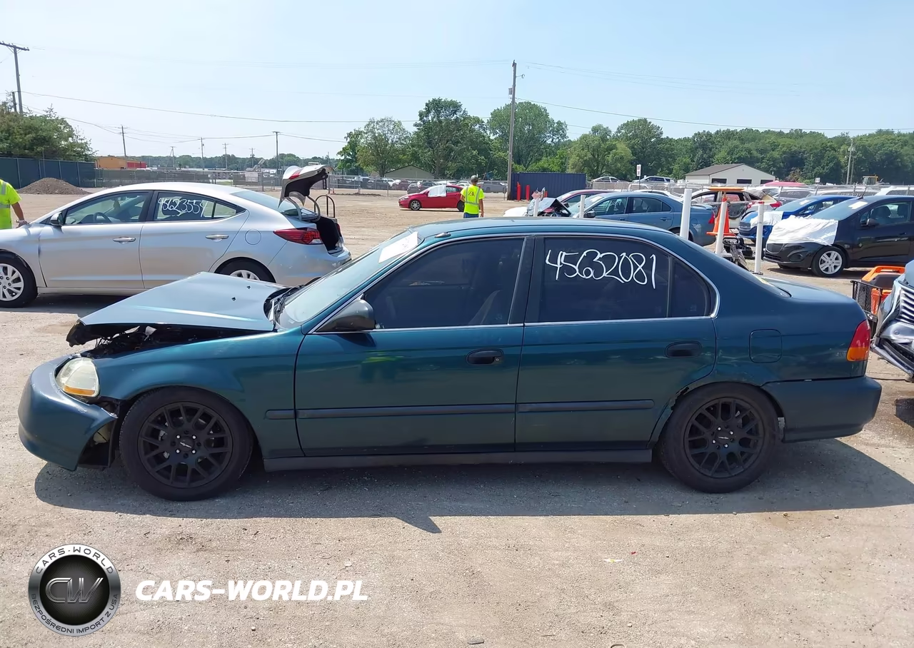 1997 Honda Civic Lx VIN:1HGEJ667XVL002887 - 13