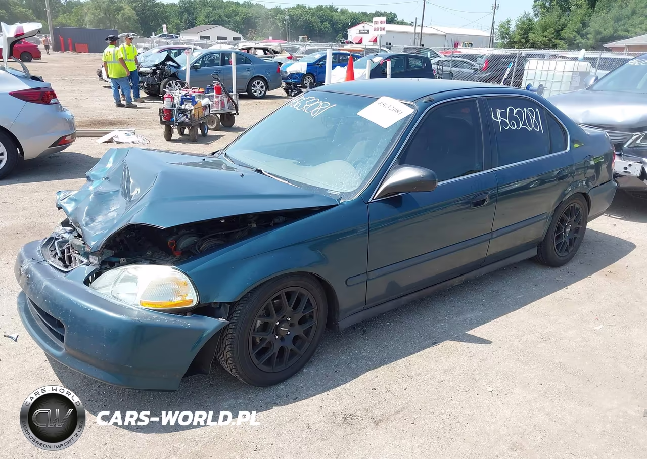 1997 Honda Civic Lx VIN:1HGEJ667XVL002887 - 2