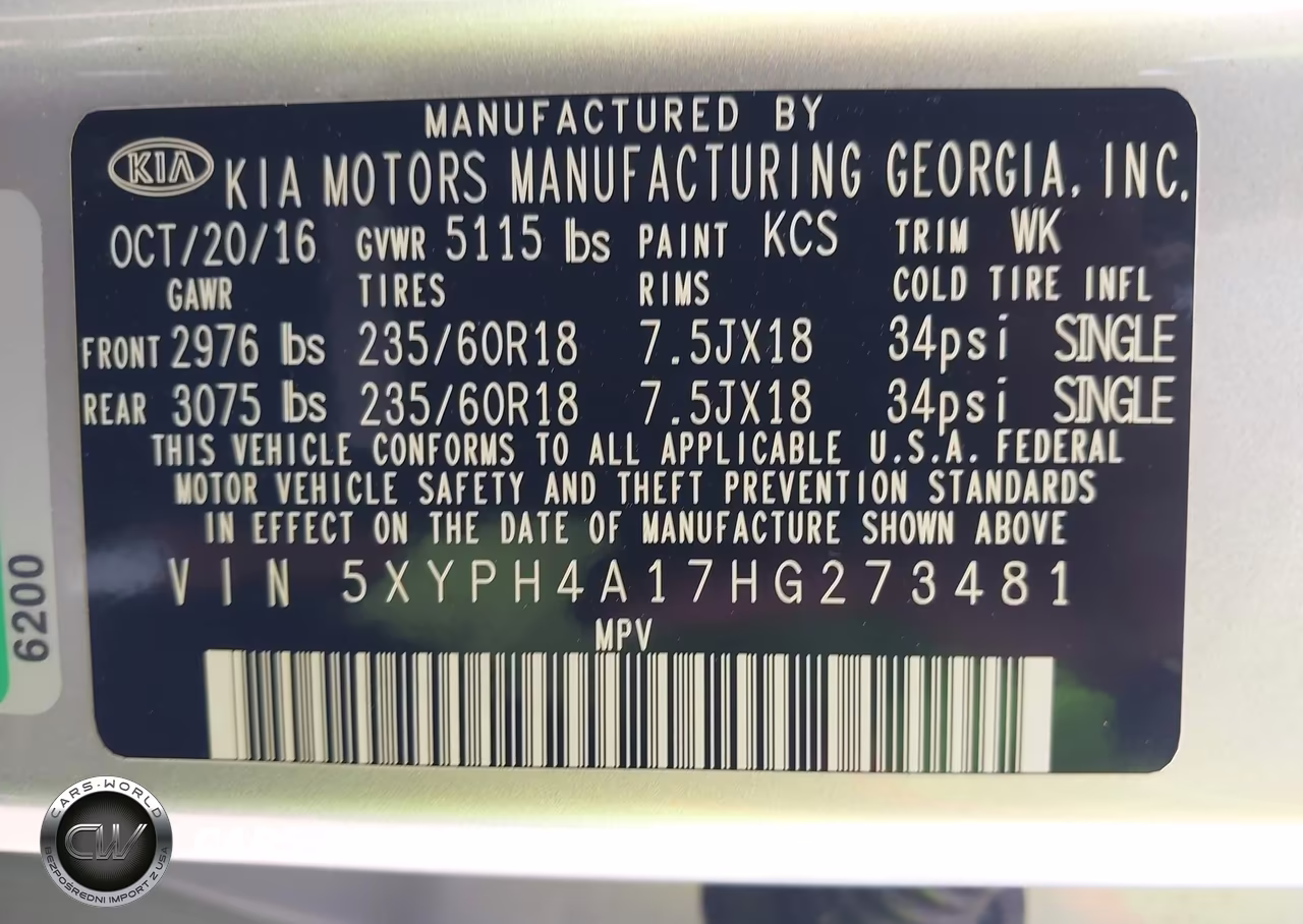 2017 Kia Sorento 2.0T Ex VIN:5XYPH4A17HG273481 - 9