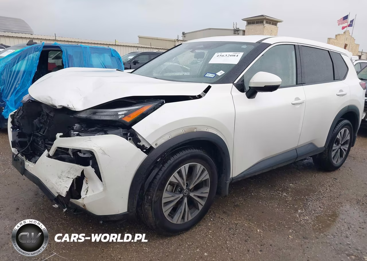 2021 Nissan Rogue Sv Fwd VIN:JN8AT3BA7MW021373 - 2