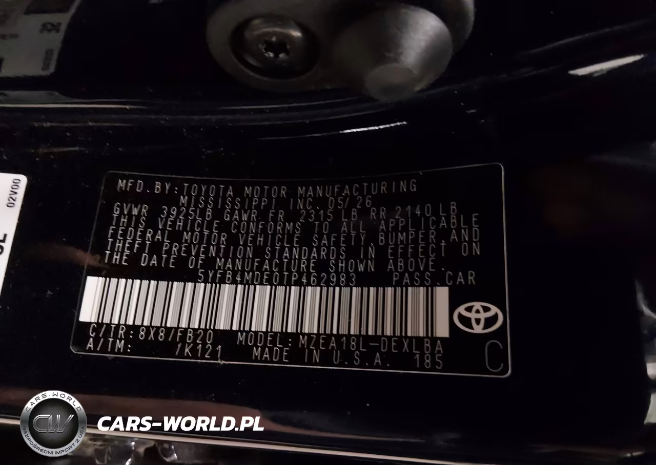 2026 Toyota Corolla Le VIN:5YFB4MDE0TP462983 - 9