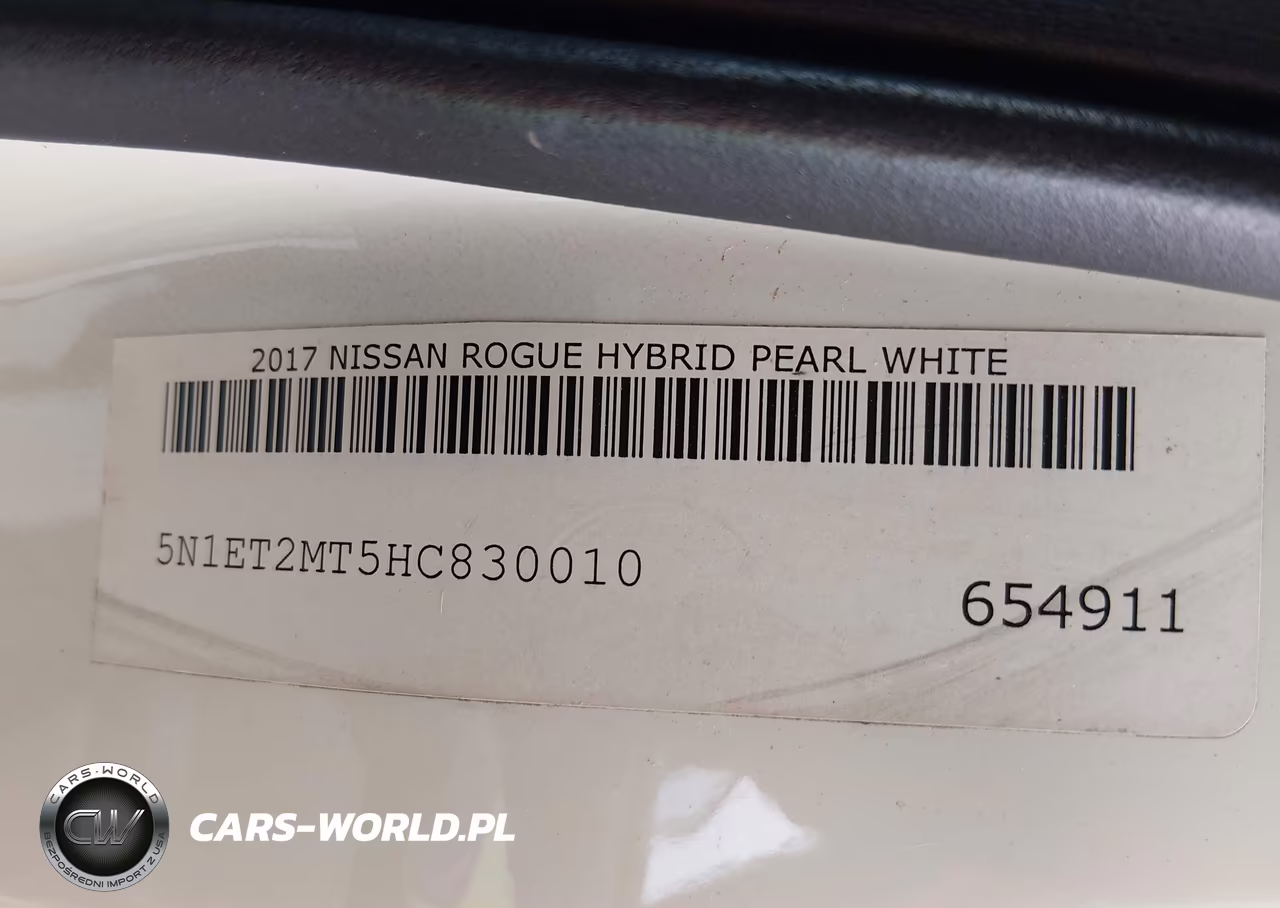 2017 Nissan Rogue Hybrid Sv VIN:5N1ET2MT5HC830010 - 9