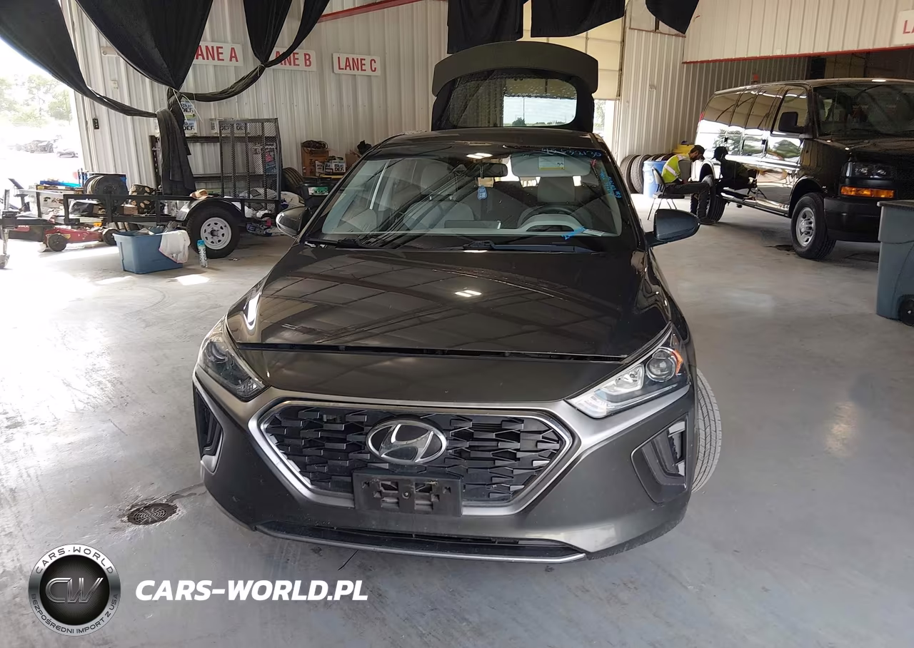 2020 Hyundai Ioniq Hybrid Blue VIN:KMHC65LC9LU220485 - 12