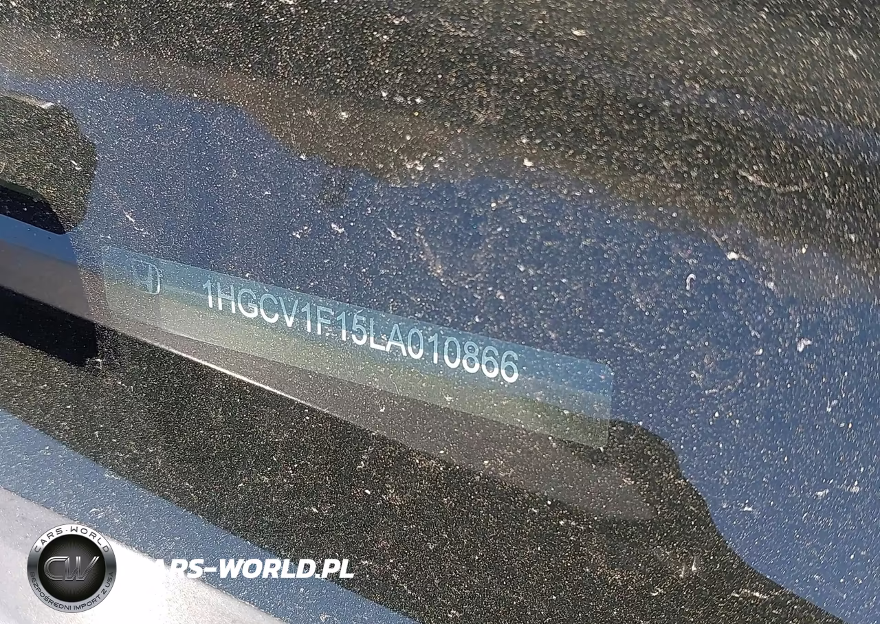 2020 Honda Accord Lx VIN:1HGCV1F15LA010866 - 9