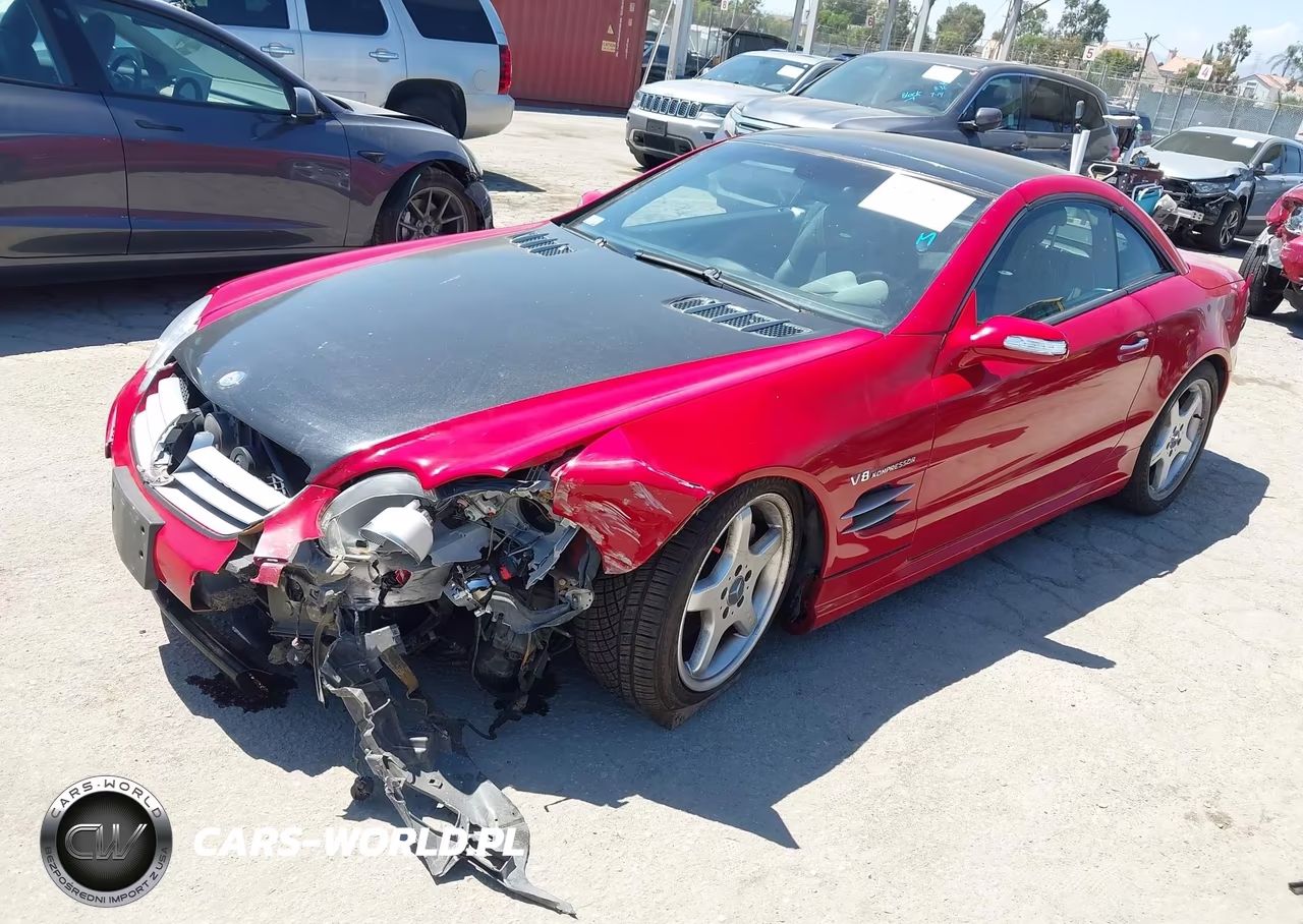 2004 Mercedes-Benz Sl 55 Amg VIN:WDBSK74F94F064954 - 2