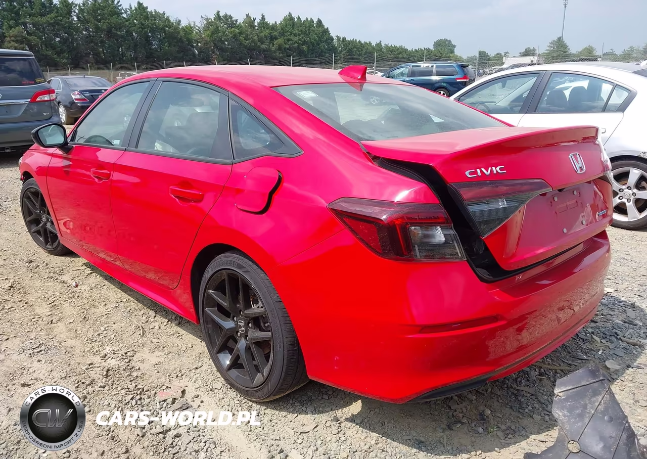 2025 Honda Civic Hybrid Sport-Sport Touring VIN:2HGFE4F82SH344803 - 3