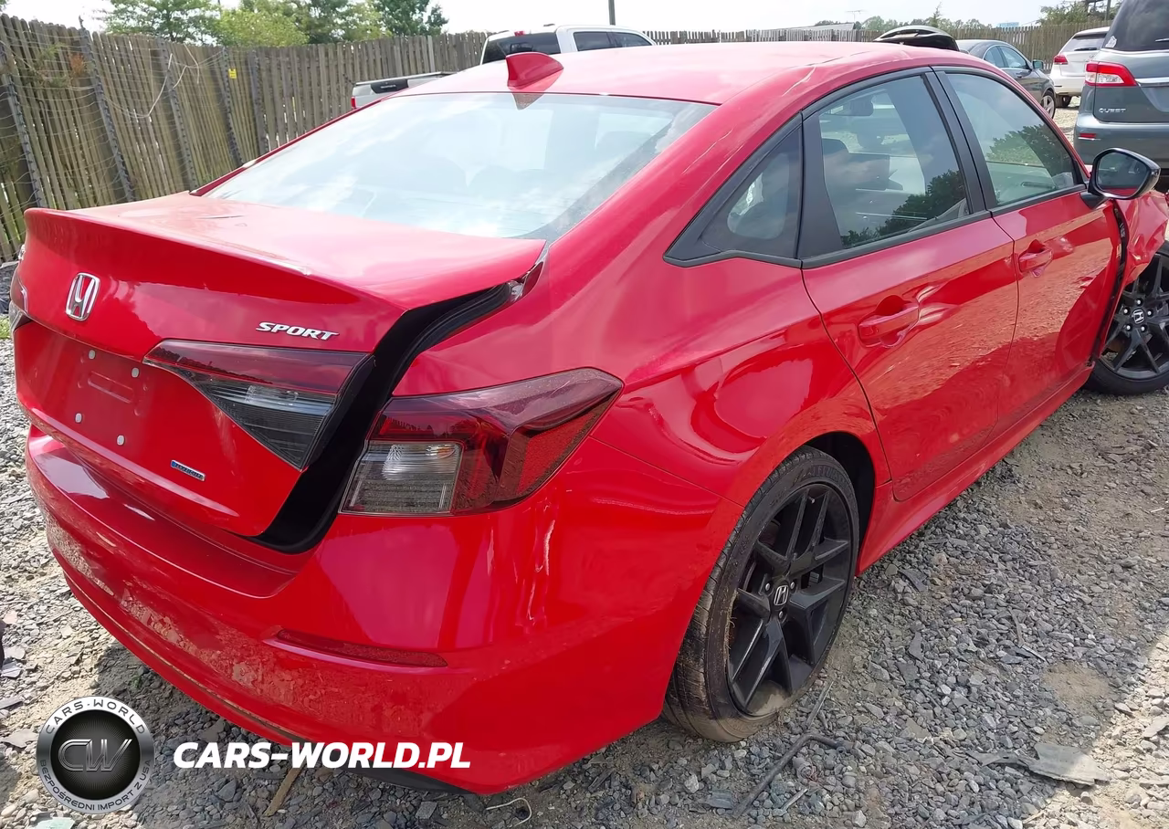 2025 Honda Civic Hybrid Sport-Sport Touring VIN:2HGFE4F82SH344803 - 4