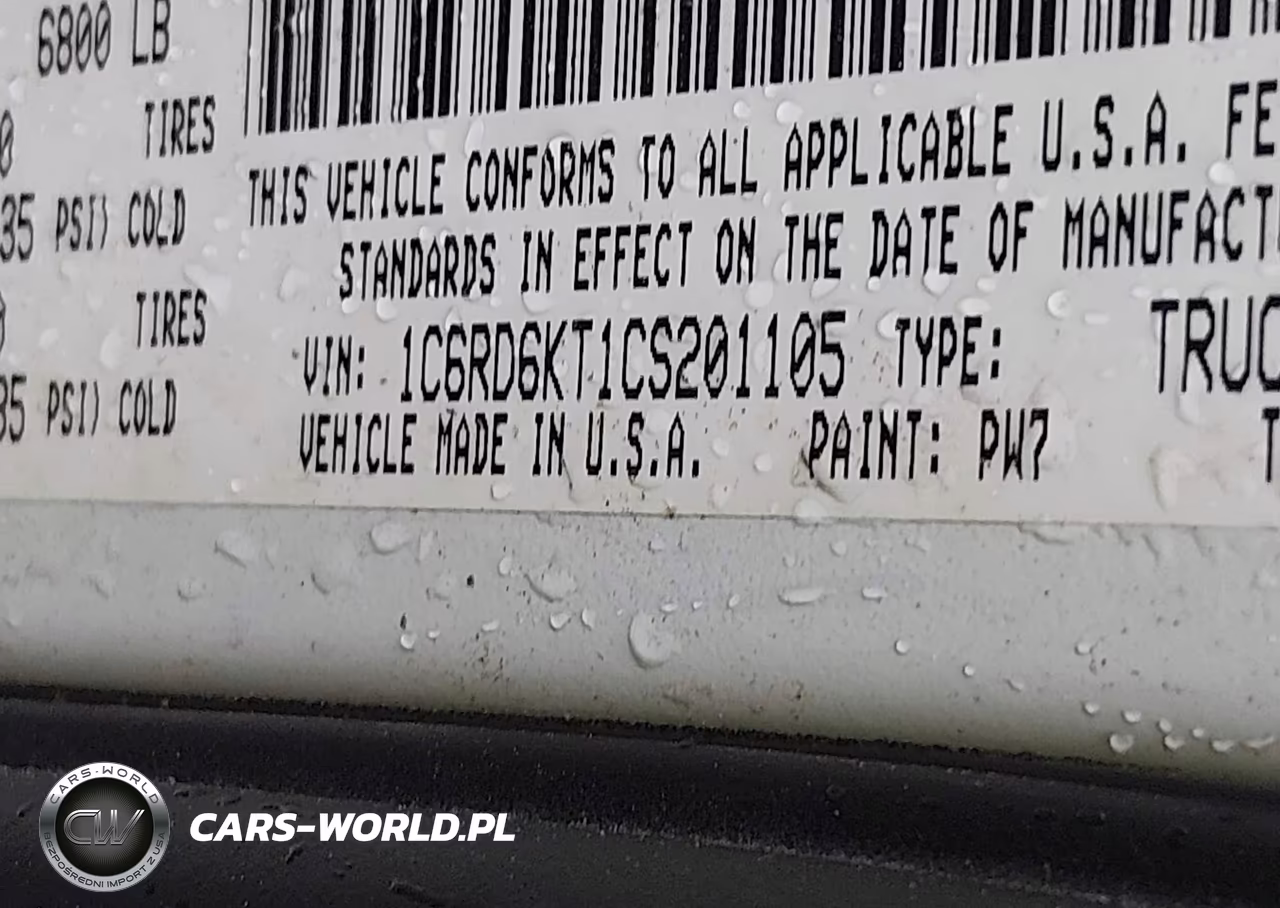 2012 Ram 1500 Express VIN:1C6RD6KT1CS201105 - 9