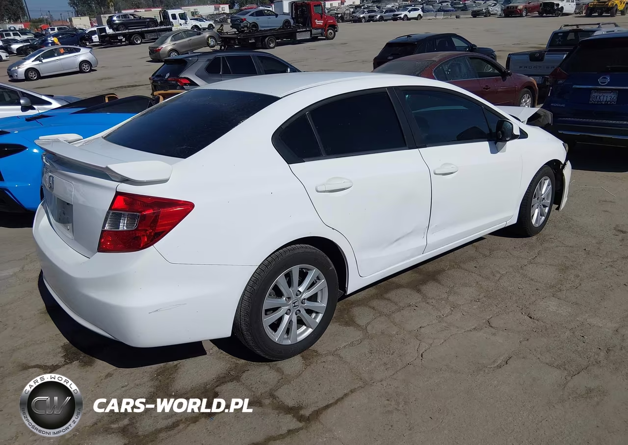 2012 Honda Civic Ex VIN:19XFB2F82CE384114 - 4