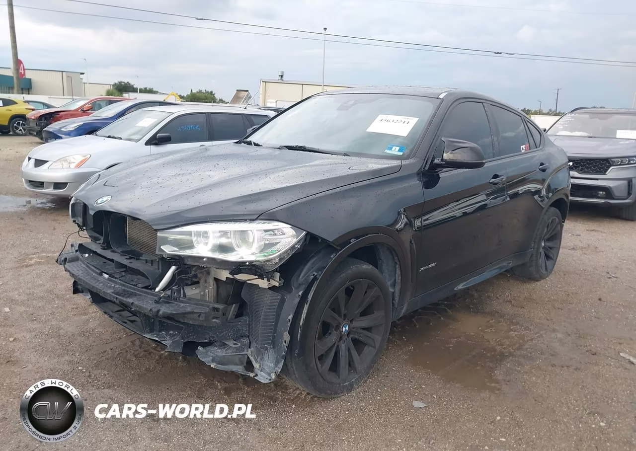 2017 BMW X6 xDrive35I VIN:5UXKU2C50H0N85205 - 2