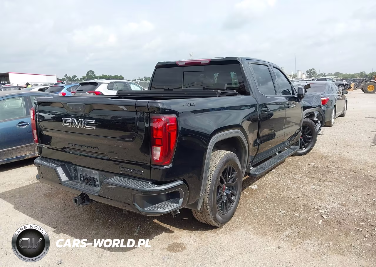 2023 GMC Sierra 1500 4Wd Short Box Elevation With 3Sb VIN:3GTUUCED4PG295354 - 4