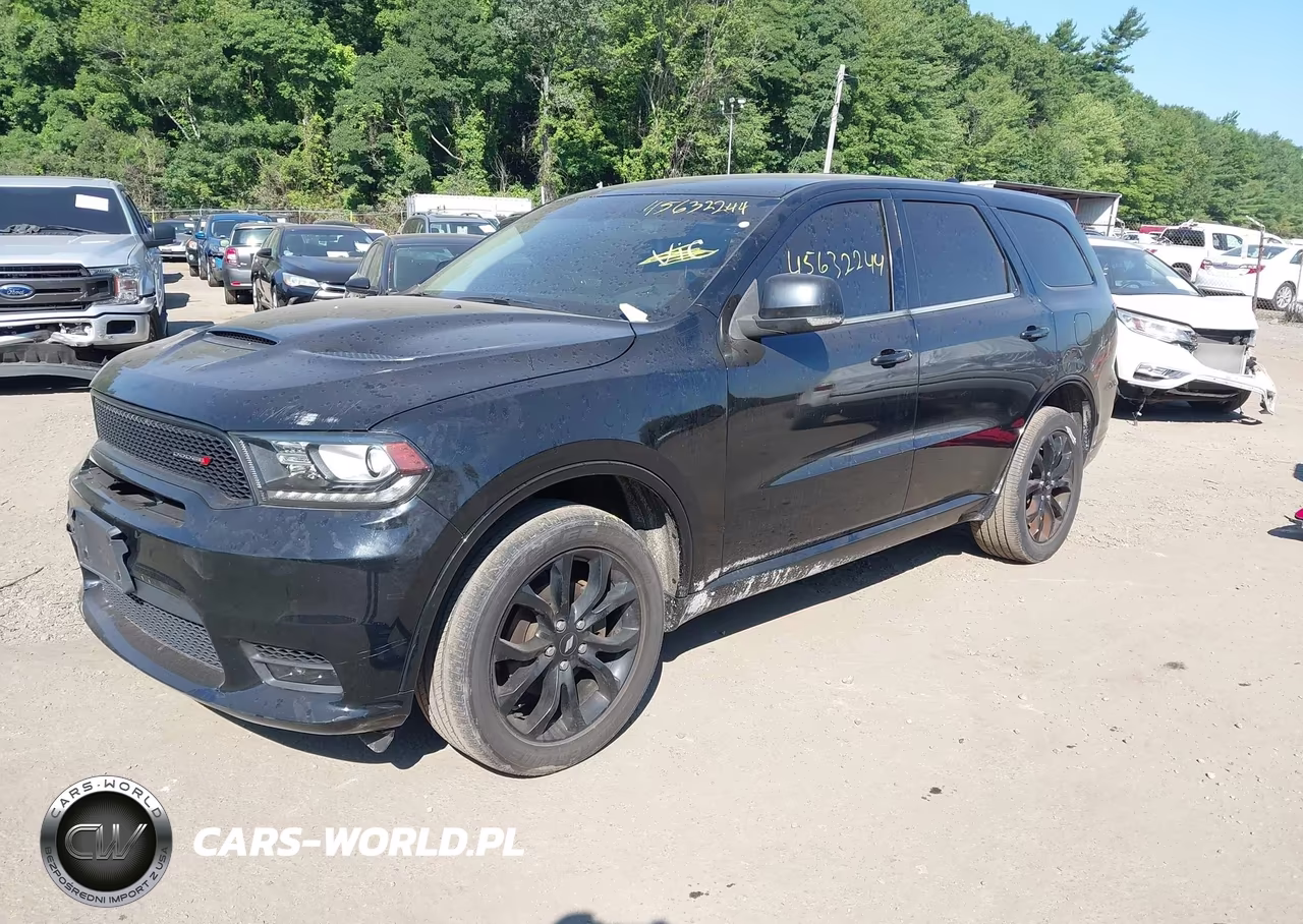 2019 Dodge Durango Gt Awd VIN:1C4RDJDG8KC582763 - 2