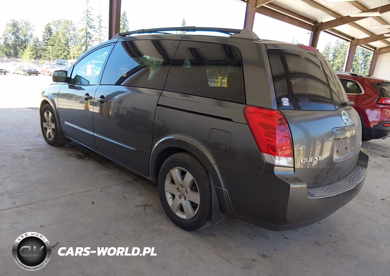 2005 Nissan Quest 3.5 Se VIN:5N1BV28U15N110932 - 3