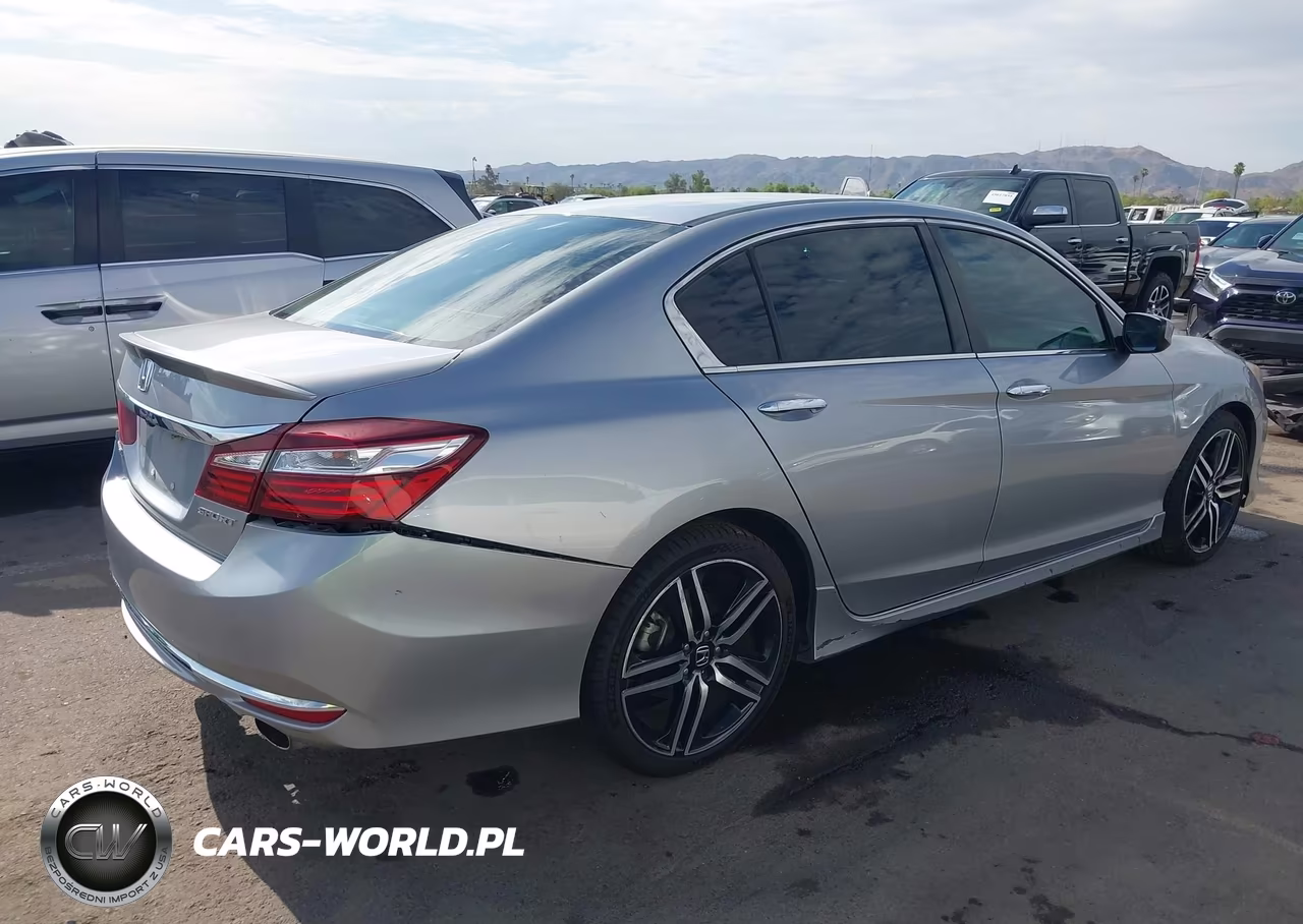 2016 Honda Accord Sport VIN:1HGCR2F57GA075625 - 4