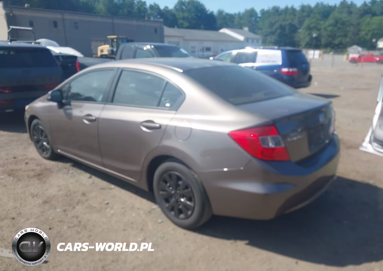 2012 Honda Civic Lx VIN:2HGFB2F53CH529480 - 3