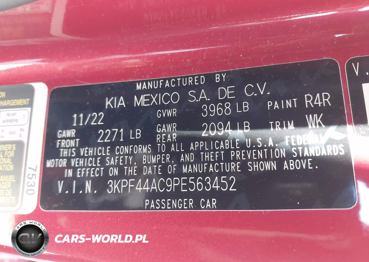 2023 Kia Forte Gt VIN:3KPF44AC9PE563452 - 9