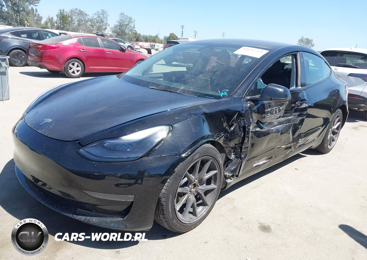 2022 Tesla Model 3 Long Range Dual Motor All-Wheel Drive VIN:5YJ3E1EB7NF180648 - 2