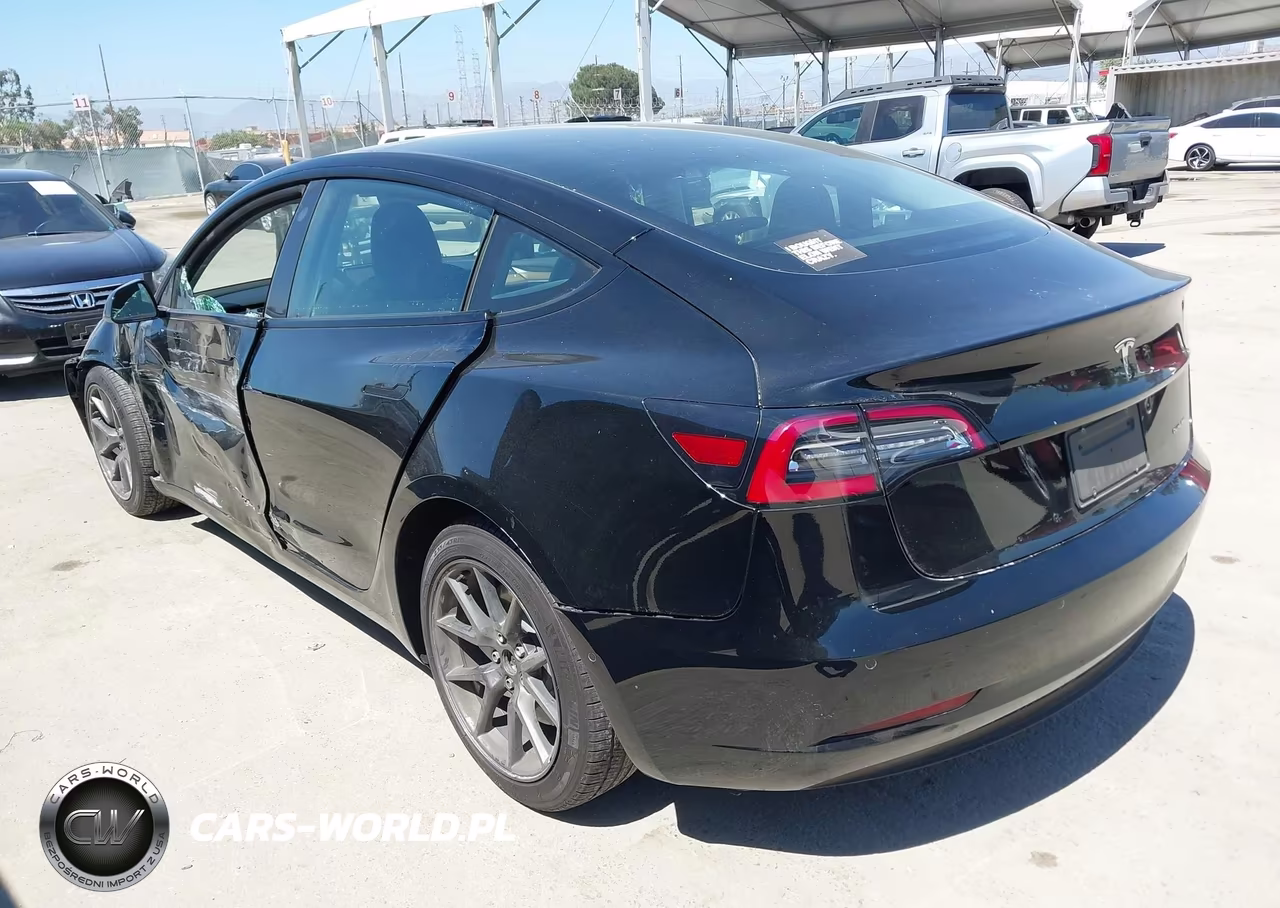 2022 Tesla Model 3 Long Range Dual Motor All-Wheel Drive VIN:5YJ3E1EB7NF180648 - 3