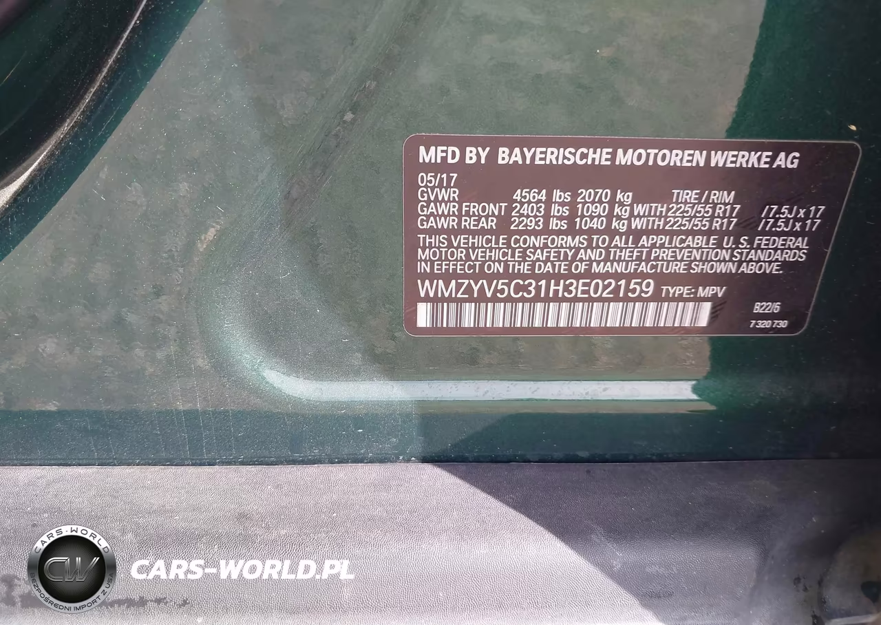 2017 Mini Countryman Cooper VIN:WMZYV5C31H3E02159 - 9