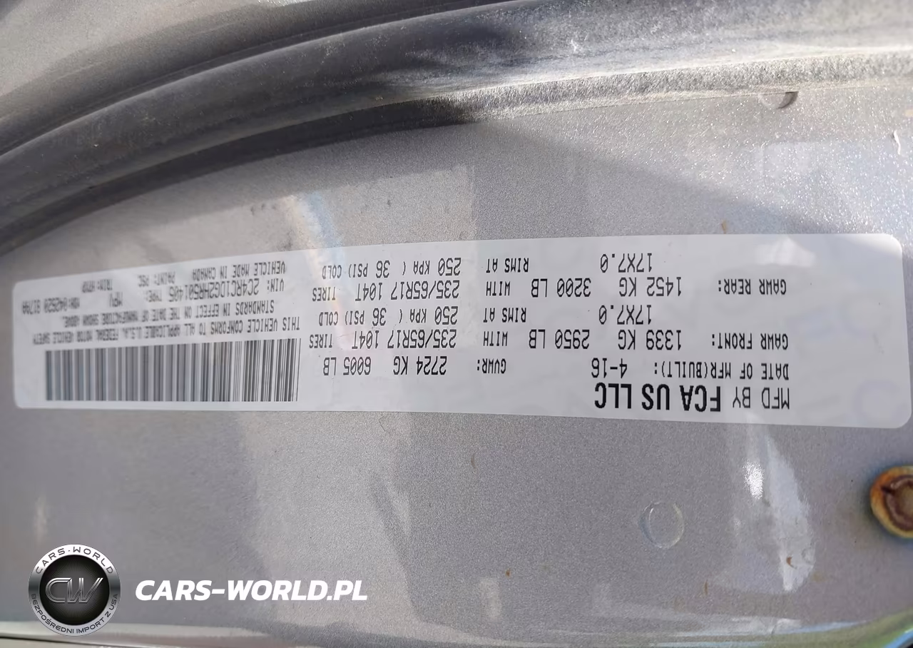 2017 Chrysler Pacifica Touring VIN:2C4RC1DG2HR501405 - 9