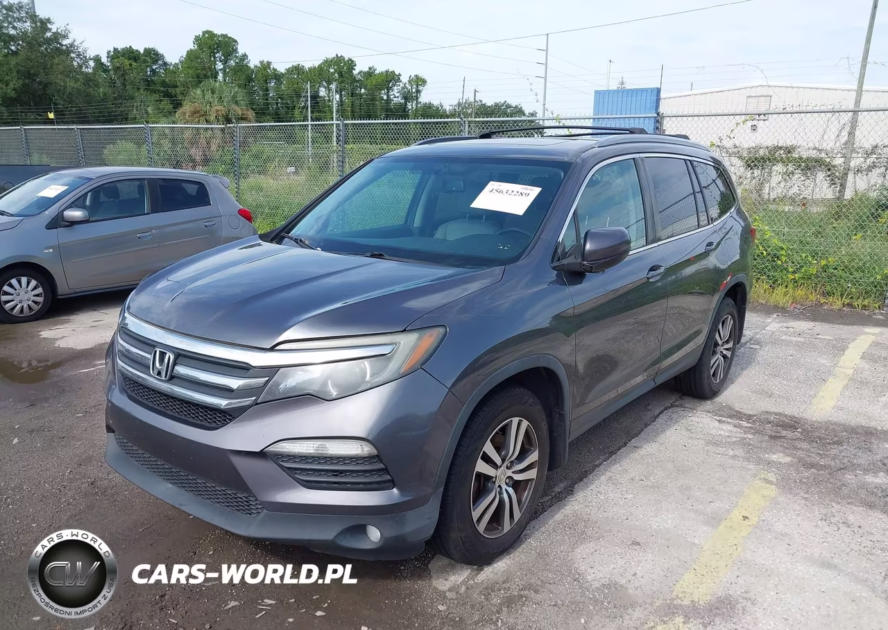 2016 Honda Pilot Ex-L VIN:5FNYF6H76GB062987 - 2