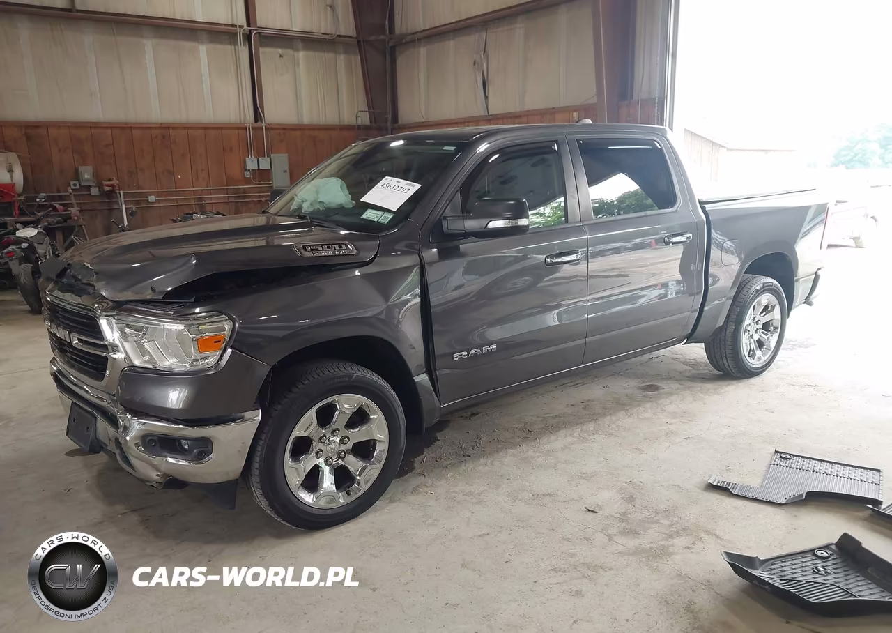 2019 Ram 1500 Big Horn-Lone Star 4X4 5'7 Box VIN:1C6SRFFT9KN756460 - 2