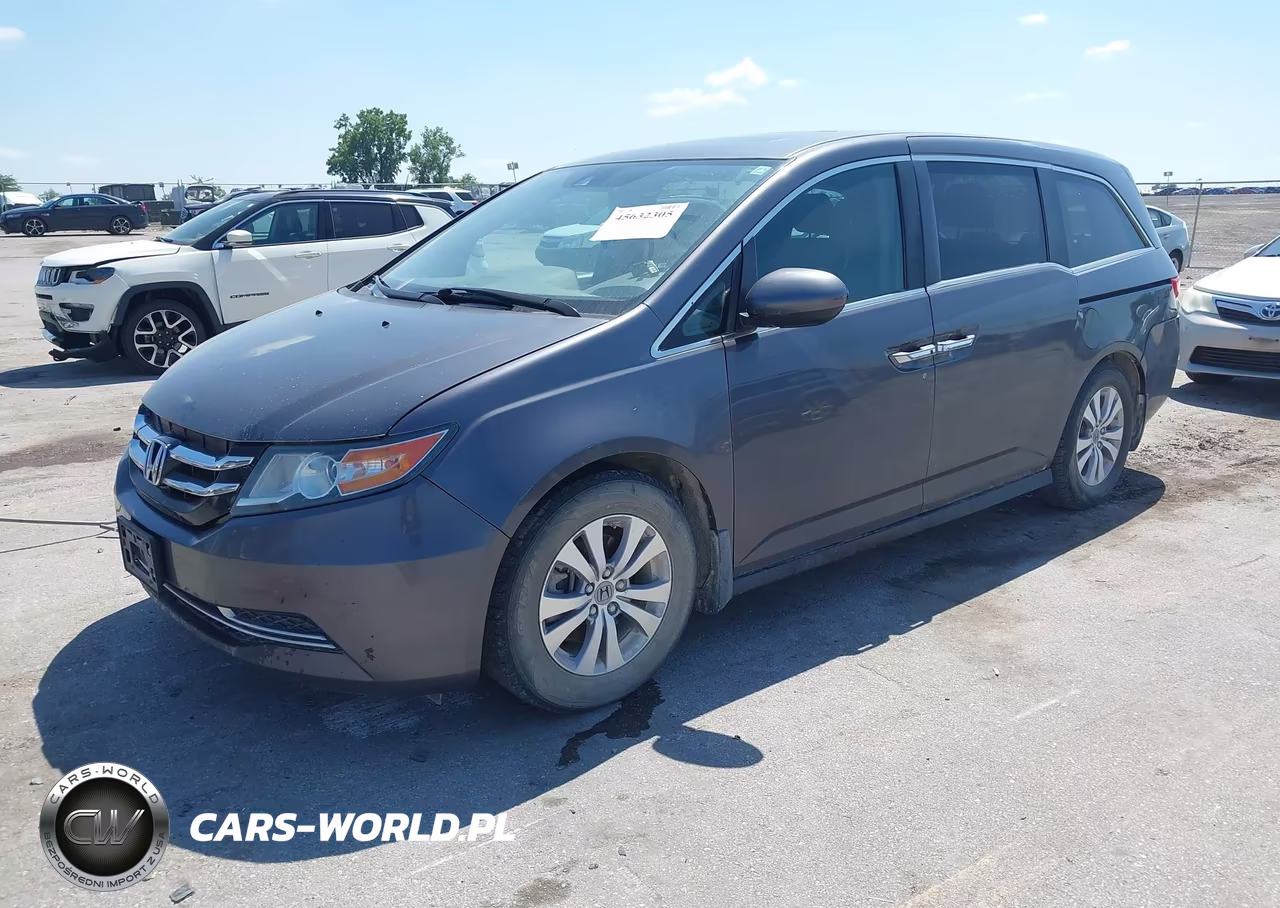 2015 Honda Odyssey Ex-L VIN:5FNRL5H65FB125865 - 2