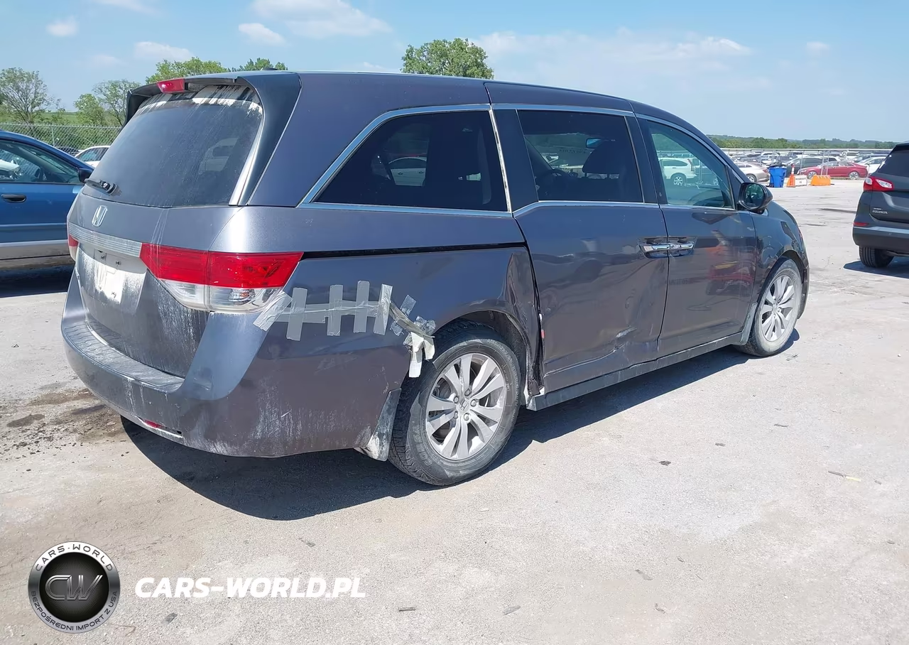 2015 Honda Odyssey Ex-L VIN:5FNRL5H65FB125865 - 4