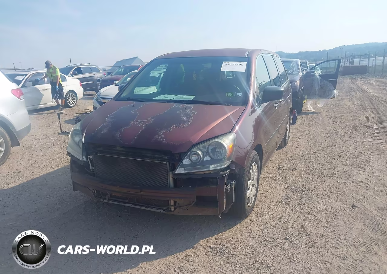 2007 Honda Odyssey Lx VIN:5FNRL38297B106044 - 2