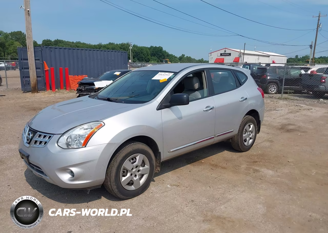 2013 Nissan Rogue S VIN:JN8AS5MVXDW660880 - 2