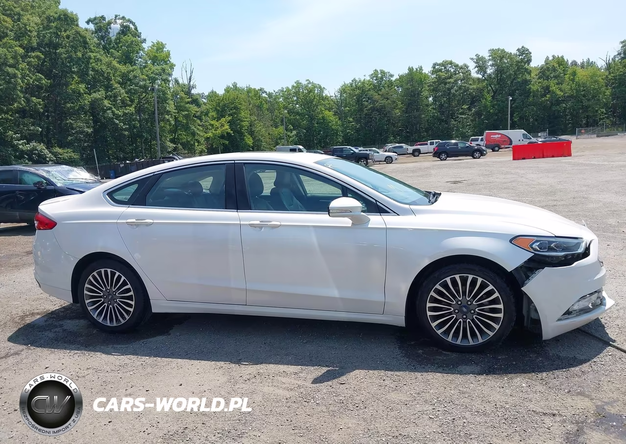 2017 Ford Fusion Titanium VIN:3FA6P0K90HR166473 - 13