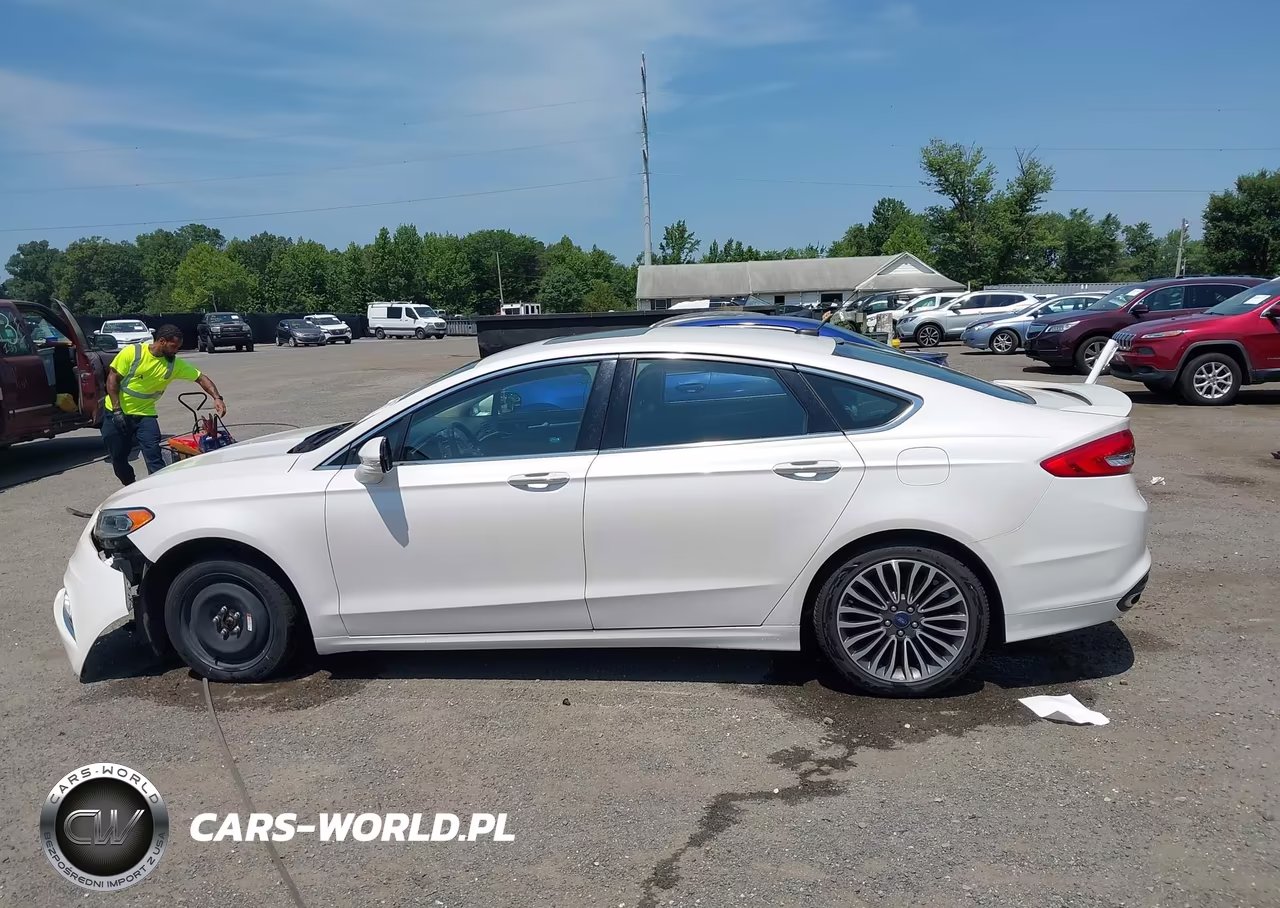 2017 Ford Fusion Titanium VIN:3FA6P0K90HR166473 - 14