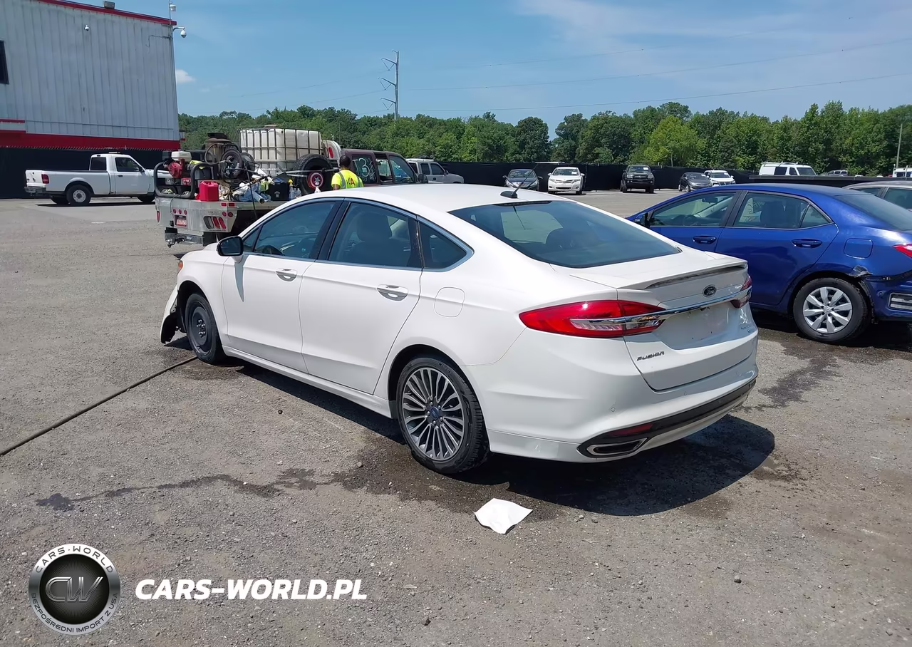 2017 Ford Fusion Titanium VIN:3FA6P0K90HR166473 - 3