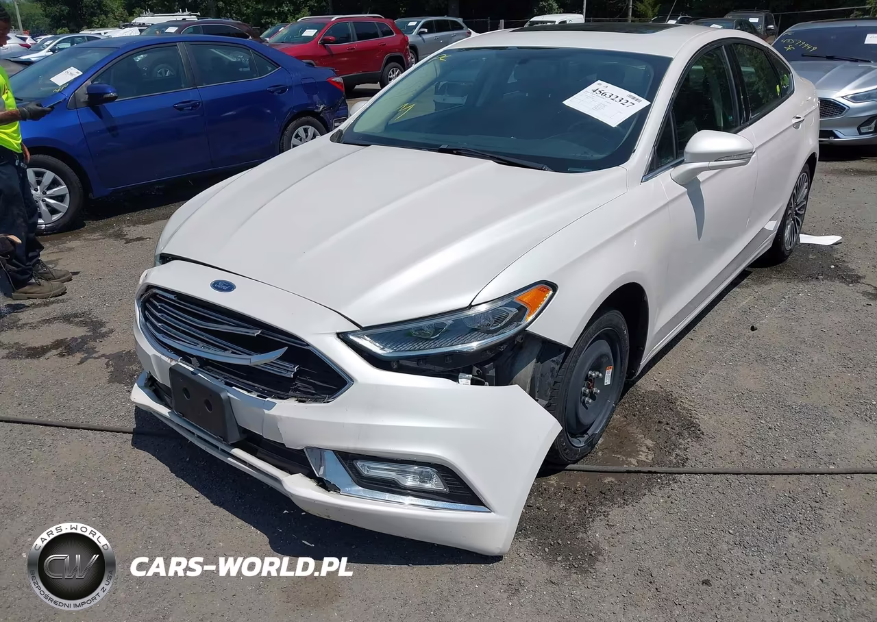 2017 Ford Fusion Titanium VIN:3FA6P0K90HR166473 - 6