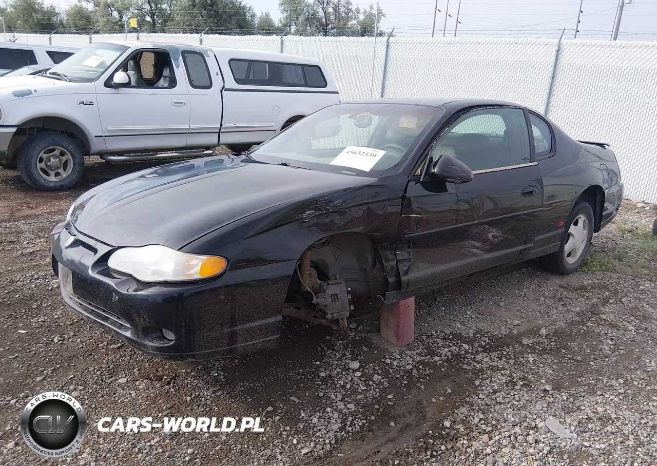 2003 Chevrolet Monte Carlo Ss VIN:2G1WX15K139159313 - 2