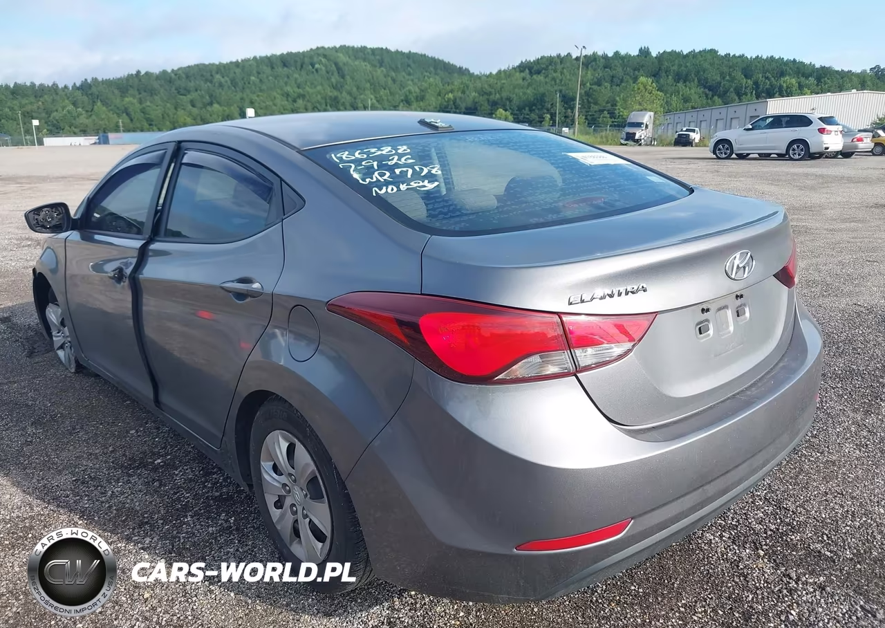 2016 Hyundai Elantra Se VIN:KMHDH4AE1GU642334 - 3