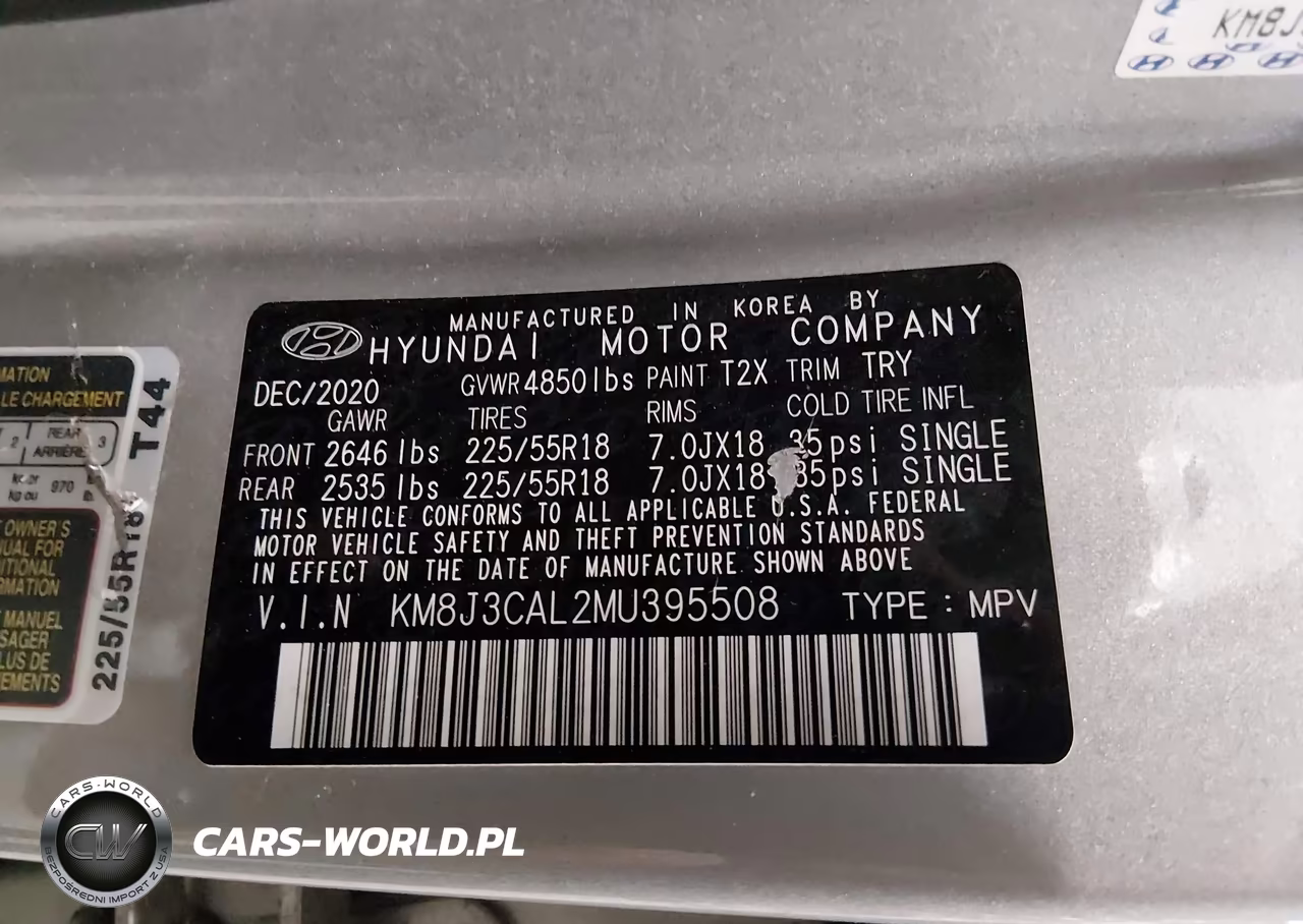 2021 Hyundai Tucson Limited VIN:KM8J3CAL2MU395508 - 9