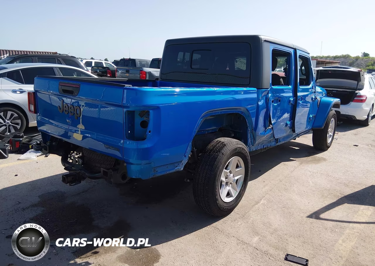 2021 Jeep Gladiator Sport S 4X4 VIN:1C6HJTAG1ML535864 - 4