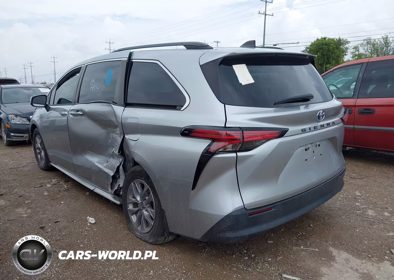 2021 Toyota Sienna Le VIN:5TDKRKEC8MS052962 - 3