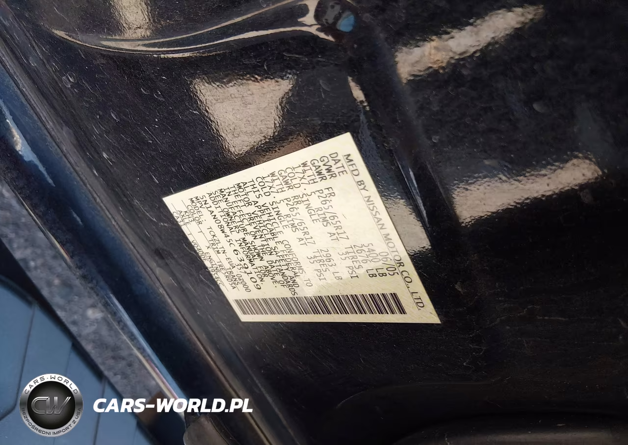 2005 Nissan Xterra Se VIN:5N1AN08W45C639109 - 9