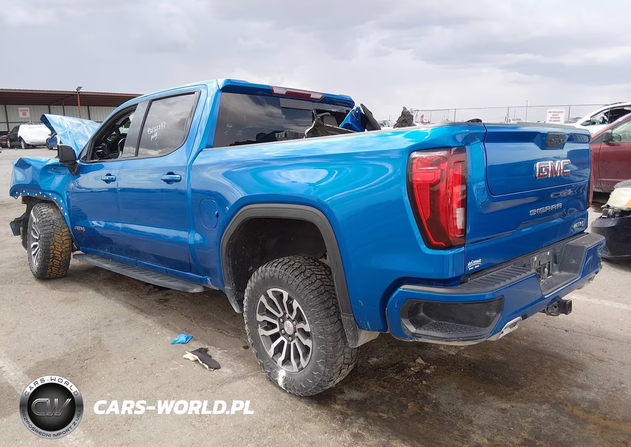 2022 GMC Sierra 1500 4Wd Short Box At4 VIN:1GTUUEET0NZ615866 - 3